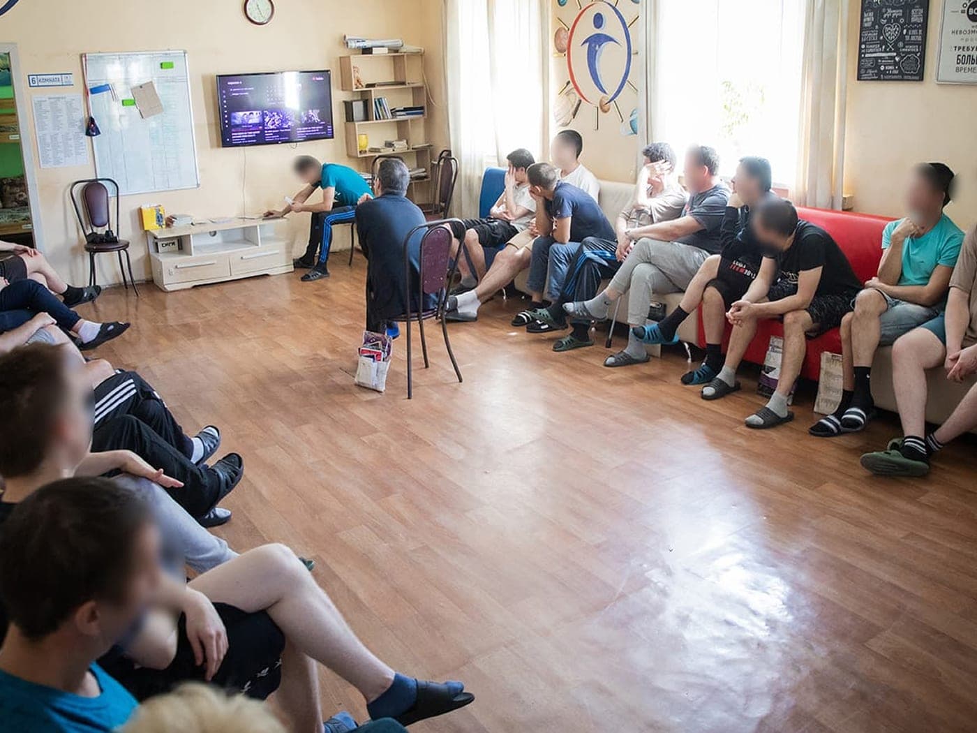 Общая зона адаптационного дома